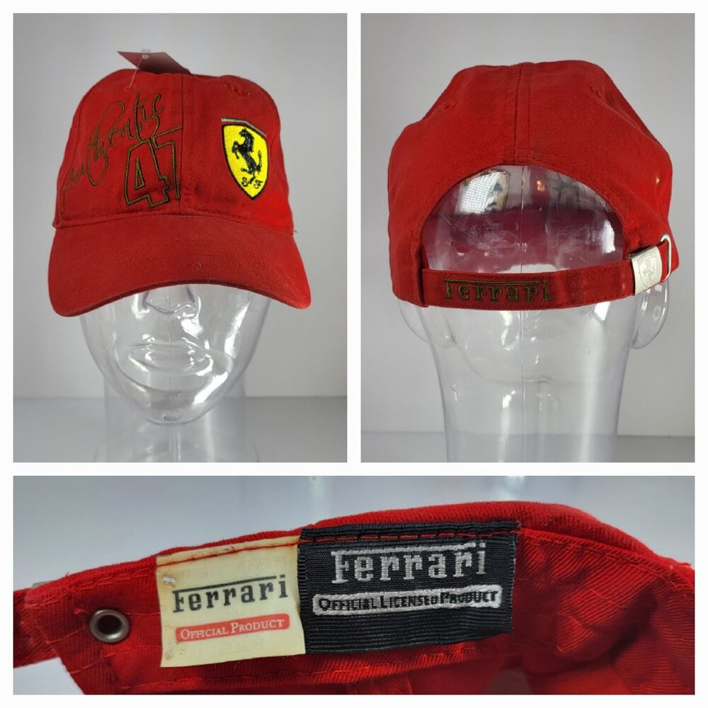 Ferrari Racing Hat - Adult